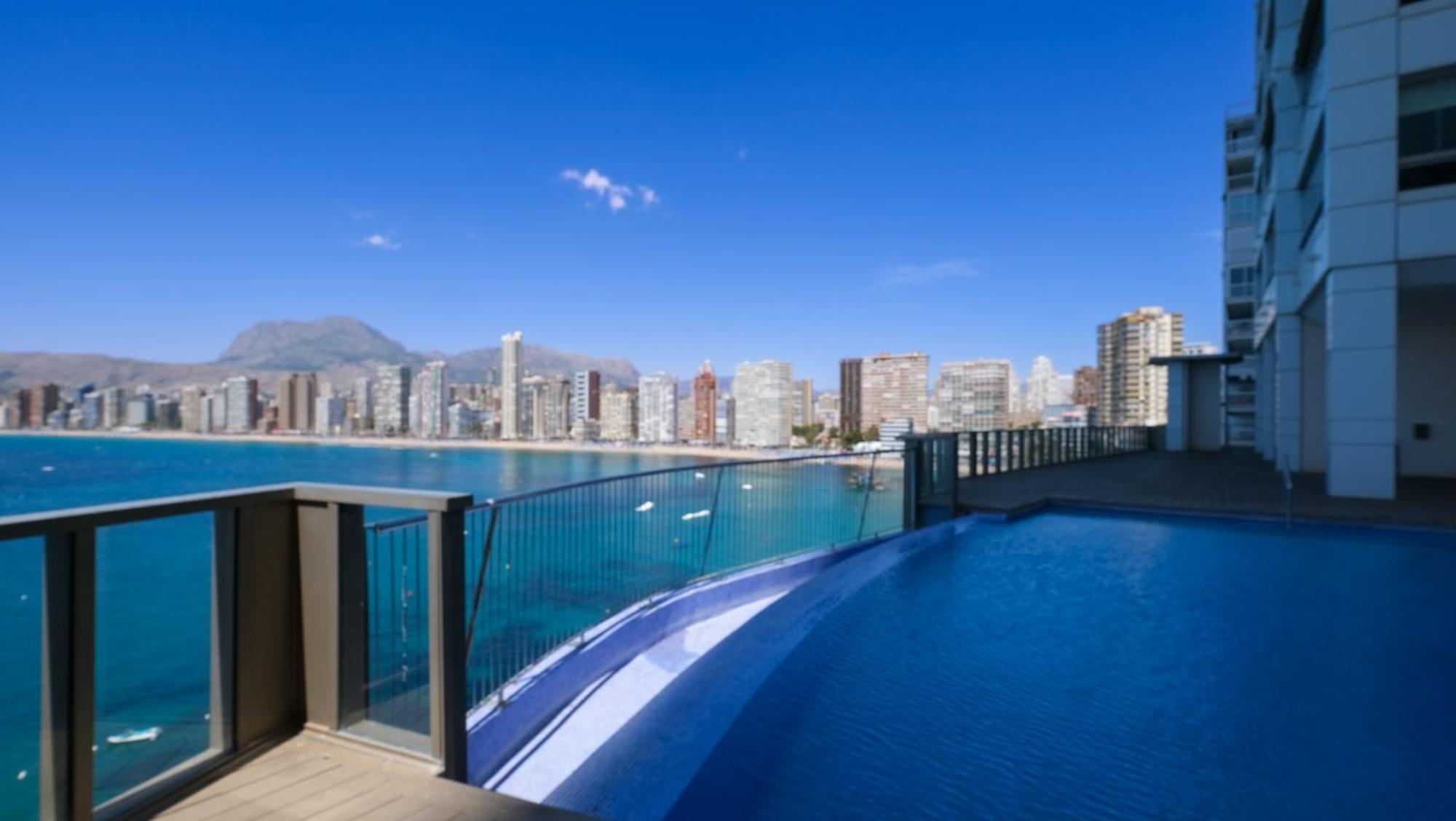 Gemelos 28 Balcon Al Mediterraneo Benidorm Exterior foto