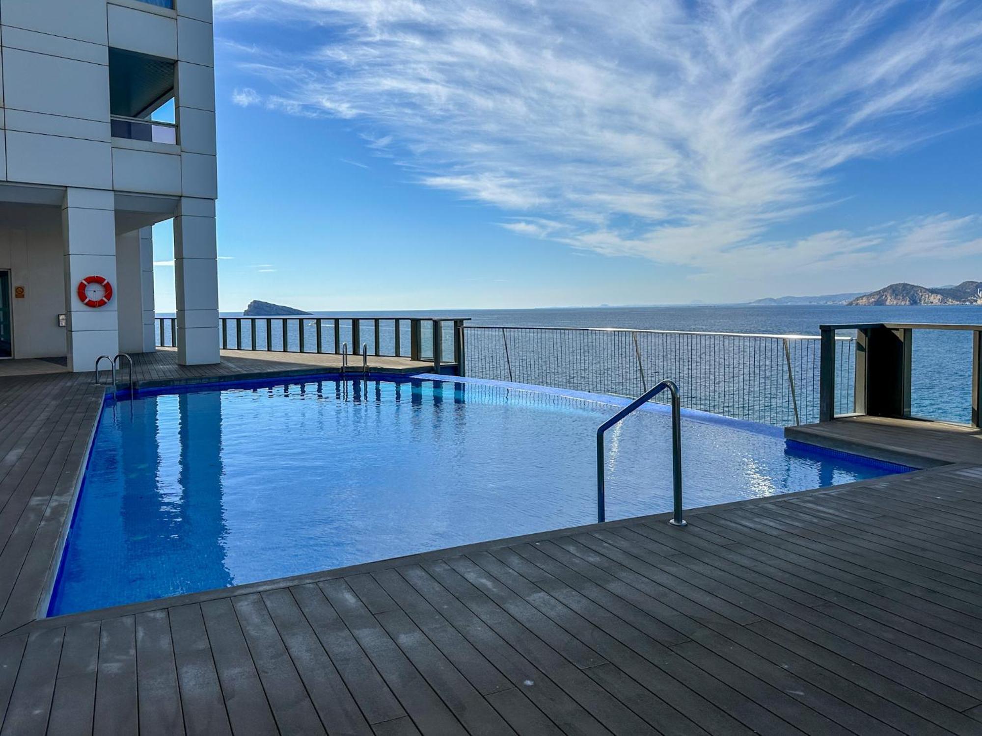 Gemelos 28 Balcon Al Mediterraneo Benidorm Exterior foto